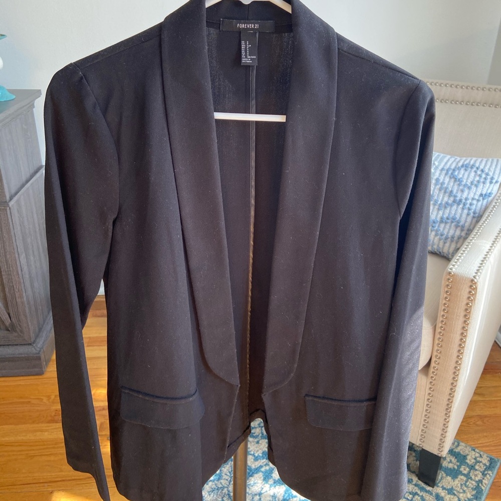 Black Forever 21 Blazer